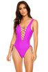 Luli Fama Beyond Wild Open Side One Piece Bodysuit
